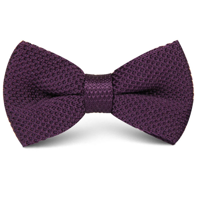 knitted bow ties